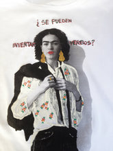 Frida Kahlo interprets Patti Smith T shirt PAINTED 3D Frida Portrait T-shirt - QuorArtisticTshirts