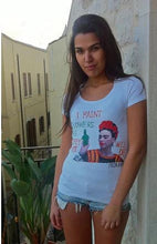 I PAINT FLOWERS T-shirt  Frida Kahlo quote PAINTED 3D   Floral shirt - QuorArtisticTshirts