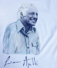 Gianni Agnelli T-shirt Painted  Italian Style Icon Avvocato Agnelli Tshirt - QuorArtisticTshirts