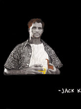 JACK KEROUAC  T-shirt Literary Shirt On the Road Quotes Tshirt Painted - QuorArtisticTshirts