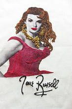 JANE RUSSELL Painting 3d T-shirt Old Hollywood Glamour  Tshirt - QuorArtisticTshirts