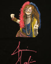 Janys Joplin Tshirt Sixties Artistic Painted T-shirt 60s Rock Icon T shirt - QuorArtisticTshirts