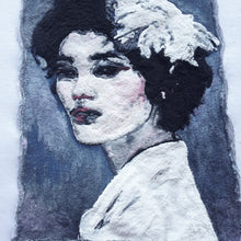 Japanese Girl  T-Shirt Painting - QuorArtisticTshirts