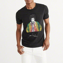 Jimi Hendrix T-shirt  Painted 3d  Afroamerican rock - QuorArtisticTshirts