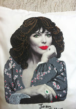 Joan Collins T shirt Painted Handmade Art to Wear by Quortshirts - QuorArtisticTshirts