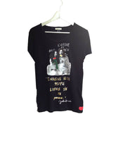 John Lennon and Yoko Ono T-shirt Peace & Love Tshirt Art To Wear - QuorArtisticTshirts