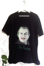 JACK NICHOLSON as JOKER Artistic T-shirt Painted ART TO WEAR - QuorArtisticTshirts