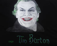 JACK NICHOLSON as JOKER Artistic T-shirt Painted ART TO WEAR - QuorArtisticTshirts