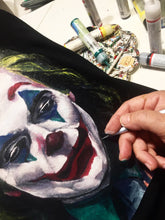 Joker Joaquin Phoenix t shirt Artistic Painting tshirt - QuorArtisticTshirts