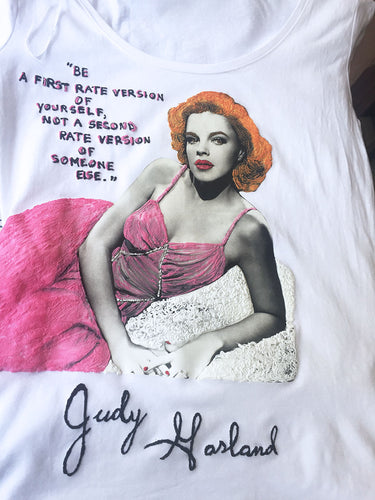 JUDY GARLAND Tshirt  Painted 3d - QuorArtisticTshirts