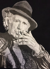 Keith Richards T shirt PAINTED 3D rock  T shirt Artistic - QuorArtisticTshirts