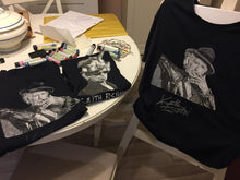 Keith Richards T shirt PAINTED 3D rock  T shirt Artistic - QuorArtisticTshirts