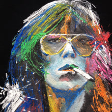 Keith Richards Young T shirt PAINTED 3D - QuorArtisticTshirts