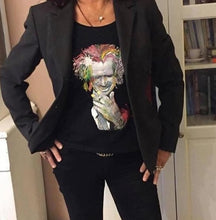 Keith Richards T-shirt – Colorful Portrait of the Legend - QuorArtisticTshirts