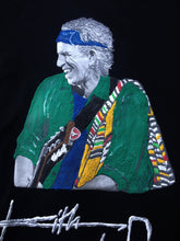 Keith Richards T-shirt PAINTED 3d  Keef Rock - QuorArtisticTshirts