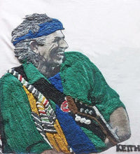 Keith Richards T-shirt PAINTED 3d  Keef Rock - QuorArtisticTshirts