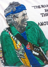 Keith Richards T-shirt PAINTED 3d  Keef Rock - QuorArtisticTshirts