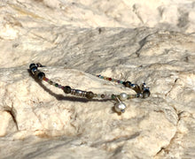 Labradorite Beaded Bracelet-  Dainty Bracelet - Positive vibes Bracelet - Earthy Energy Subtle Elegance jewel - QuorArtisticTshirts