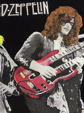 LED ZEPPELIN  T-shirt JIMMY PAGE ROBERT PLANT Artistic Painted  Rock Tshirt - QuorArtisticTshirts