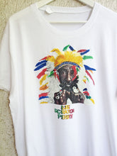 Lee Scratch Perry Art Painted T-shirt – Reggae Rebel in Color - QuorArtisticTshirts