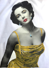 Elizabeth Taylor Painted 3D T-shirt – Hollywood Star & Humanitarian Art Tshirt - QuorArtisticTshirts
