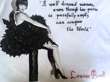LOUISE BROOKS Tshirt  Lulu Timeless T-shirt Pin Up Retro - QuorArtisticTshirts