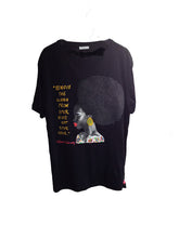 Afro Natural Hair T-shirt  Marcus Garvey Quote  PAINTED 3D - QuorArtisticTshirts