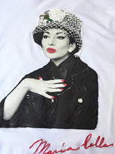 Maria Callas Artistic T-shirt  Painted ART TO WEAR - QuorArtisticTshirts