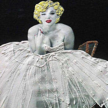 Marilyn Monroe Ballerina  Painted T shirt - QuorArtisticTshirts