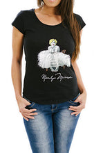 Marilyn Monroe Ballerina  Painted T shirt - QuorArtisticTshirts