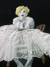 Marilyn Monroe Ballerina  Painted T shirt - QuorArtisticTshirts