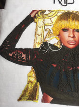 Mary J. Blige Painted 3D  T-shirt • Soul Diva Shirt • Hand-Painted Artistic T-shirt • Art to Wear - QuorArtisticTshirts