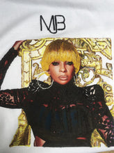 Mary J. Blige Painted 3D  T-shirt • Soul Diva Shirt • Hand-Painted Artistic T-shirt • Art to Wear - QuorArtisticTshirts