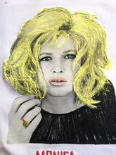 Artistic Monica Vitti Shirt – Painted in Relief, Iconic Style - QuorArtisticTshirts