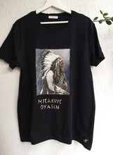 SITTING BULL LAKOTA CHIEF T-shirt Painted 3d Native Chief  T shirt  PAINTED 3D Mitakuye Oyasin  Lakota Sioux - QuorArtisticTshirts