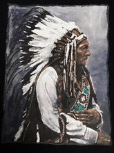 SITTING BULL LAKOTA CHIEF T-shirt Painted 3d Native Chief  T shirt  PAINTED 3D Mitakuye Oyasin  Lakota Sioux - QuorArtisticTshirts