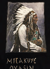 SITTING BULL LAKOTA CHIEF T-shirt Painted 3d Native Chief  T shirt  PAINTED 3D Mitakuye Oyasin  Lakota Sioux - QuorArtisticTshirts