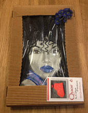 BLACK QUEEN  Blue lips T-shirt PAINTED 3d - QuorArtisticTshirts