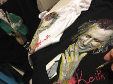 Keith Richards T-shirt – Colorful Portrait of the Legend - QuorArtisticTshirts