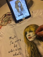 STEVIE NICKS T-shirt of Fleetwood Mac T shirt painted 3d - QuorArtisticTshirts