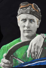 Paul Newman Driving  T-shirt   Painted Art Tshirt - QuorArtisticTshirts