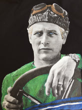 Paul Newman Driving  T-shirt   Painted Art Tshirt - QuorArtisticTshirts