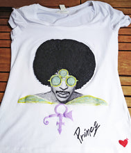 PRINCE 3rd EYE Sunglasses T-shirt Painted - QuorArtisticTshirts