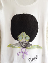 PRINCE 3rd EYE Sunglasses T-shirt Painted - QuorArtisticTshirts