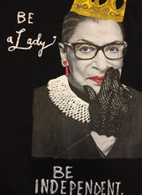 Notorious RBG Shirt  Ruth Bader Ginsburg PAINTED 3D  TShirt  I dissent - QuorArtisticTshirts