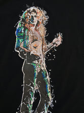 Hand-Painted Robert Plant T-Shirt – Artistic, Bold & One of a Kind - QuorArtisticTshirts