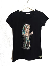 Hand-Painted Robert Plant T-Shirt – Artistic, Bold & One of a Kind - QuorArtisticTshirts