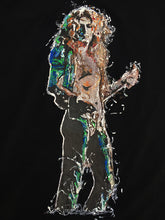 Hand-Painted Robert Plant T-Shirt – Artistic, Bold & One of a Kind - QuorArtisticTshirts