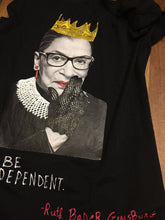 Notorious RBG Shirt  Ruth Bader Ginsburg PAINTED 3D  TShirt  I dissent - QuorArtisticTshirts