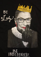 Notorious RBG Shirt  Ruth Bader Ginsburg PAINTED 3D  TShirt  I dissent - QuorArtisticTshirts